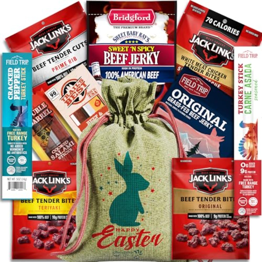 Jerky Beef Pack - Beef Jerky Easter Basket For Men