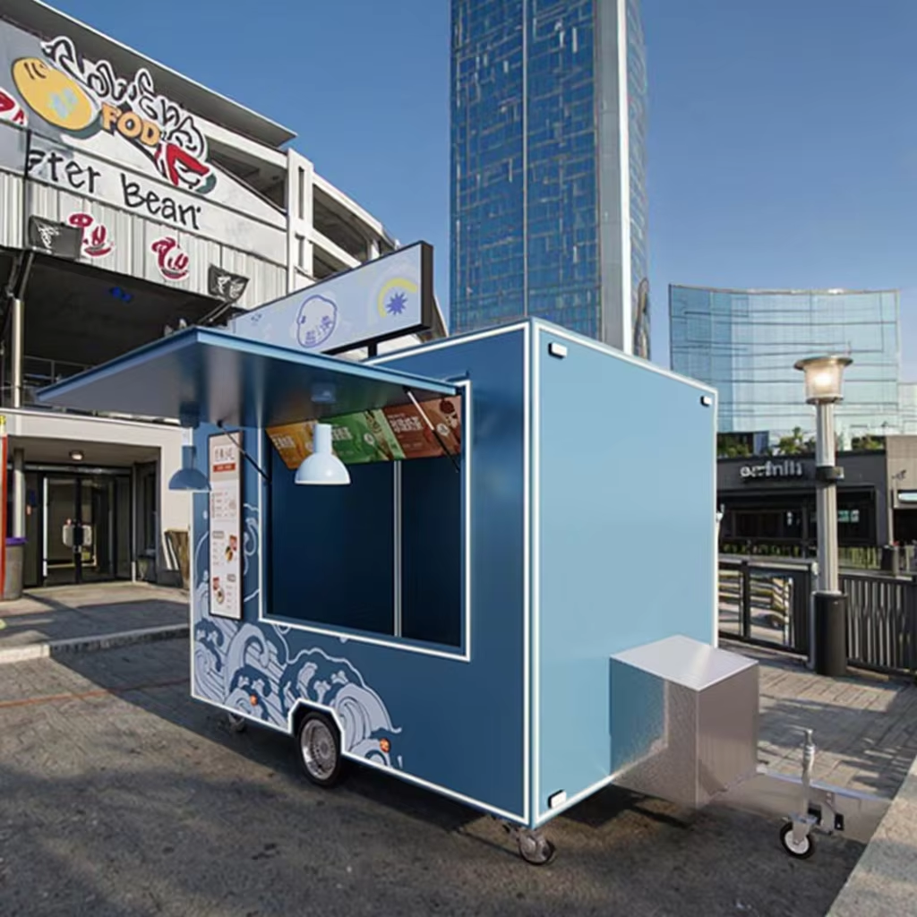 Quick Food Snacks - Factory Outlet Fast Food Truck Trailer