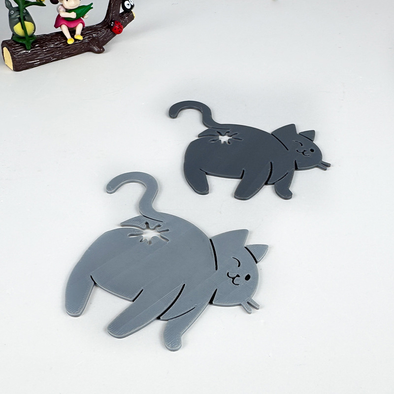 2pcs 3D Cat Butt Bread Bag Cli - đánh giá và giá Food Lovers Snacks