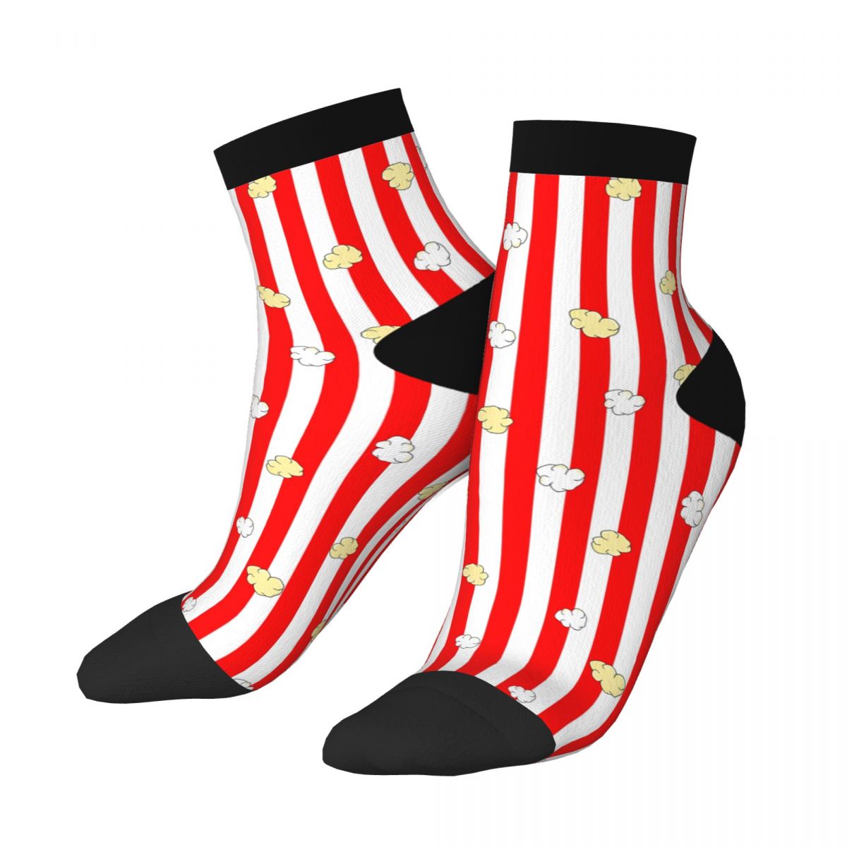 Cute Popcorn Striped Socks Sof - đánh giá và giá Food Lovers Snacks