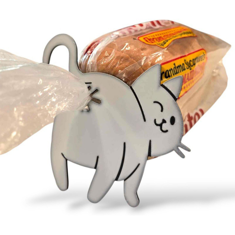 2-Pack 3D Cat Butt Bread Bag C - đánh giá và giá Food Lovers Snacks