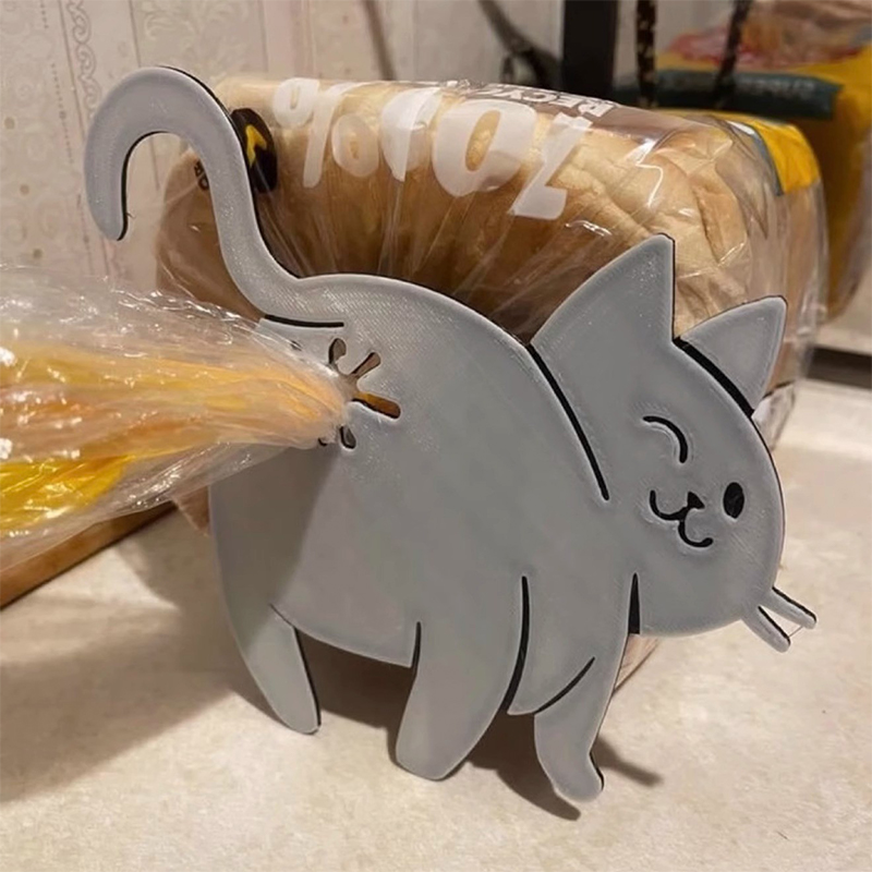 2-Pack 3D Cat Butt Bread Bag C - đánh giá và giá Food Lovers Snacks