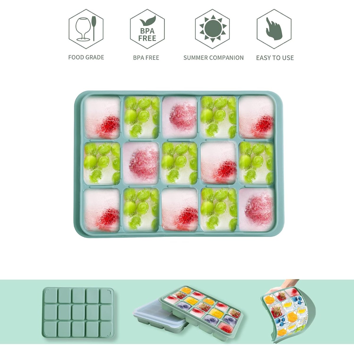 These bamboo green silicone ic - đánh giá và giá Food Snacks Easy To Make