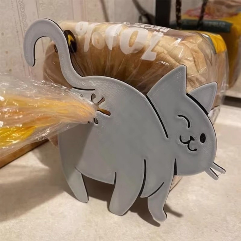 Cute 3D Printed Bread Bag Clip - đánh giá và giá Food Lovers Snacks