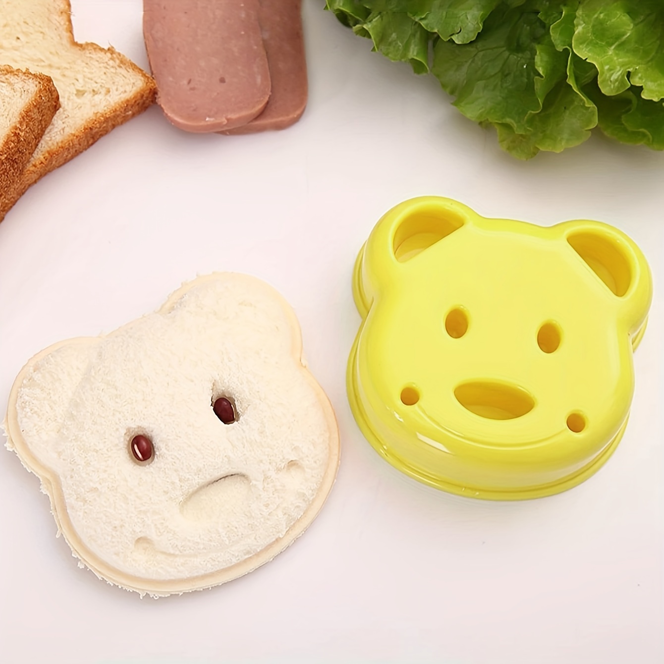 1Pc Lovely Cartoon Bear Shaped - đánh giá và giá Food Snacks Easy To Make
