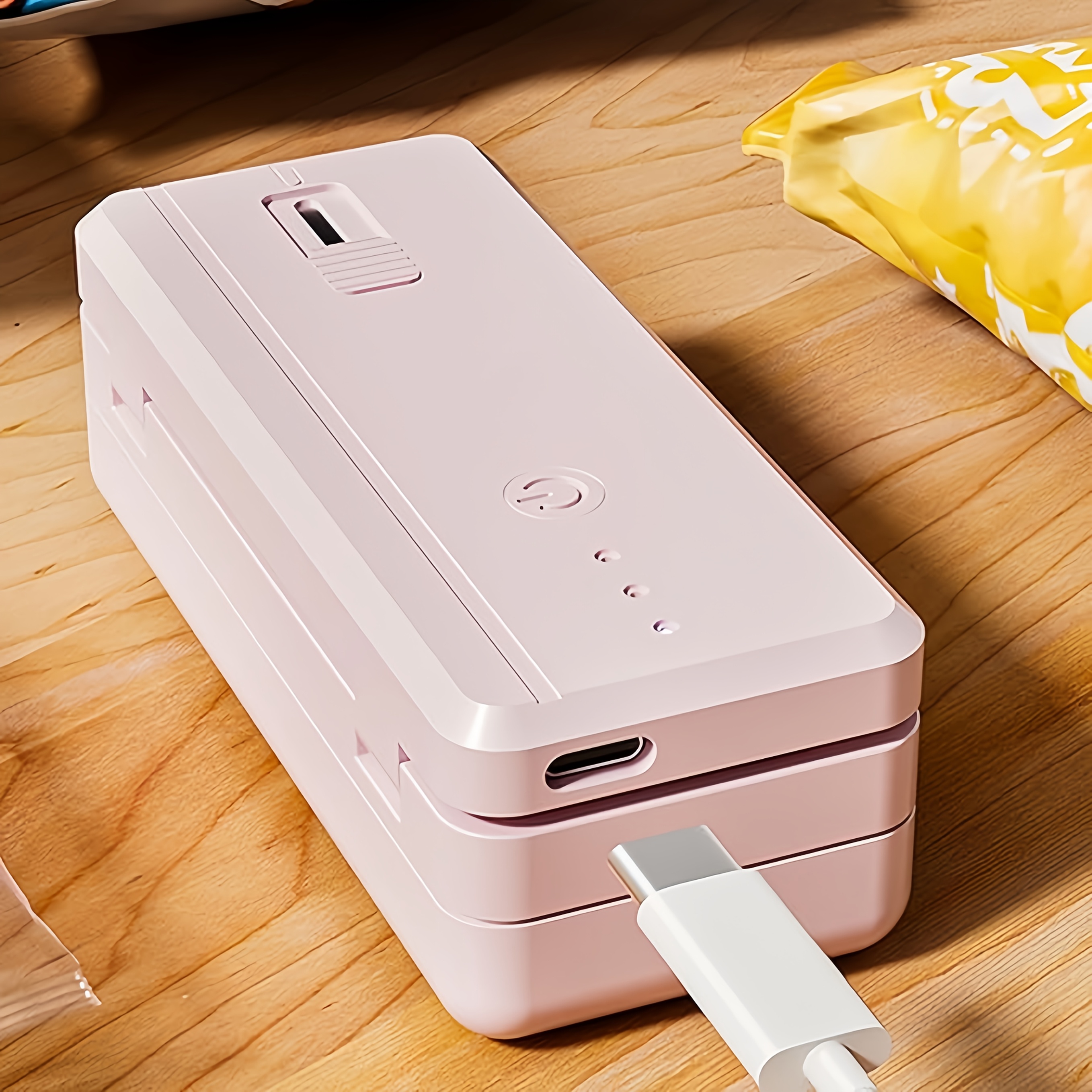 1300mAh USB Rechargeable Porta - đánh giá và giá Quick Food Snacks
